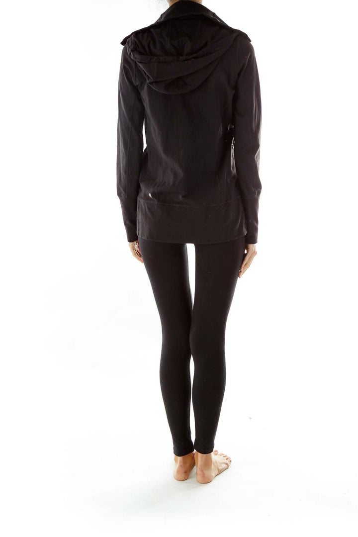 Black Hooded Jacket