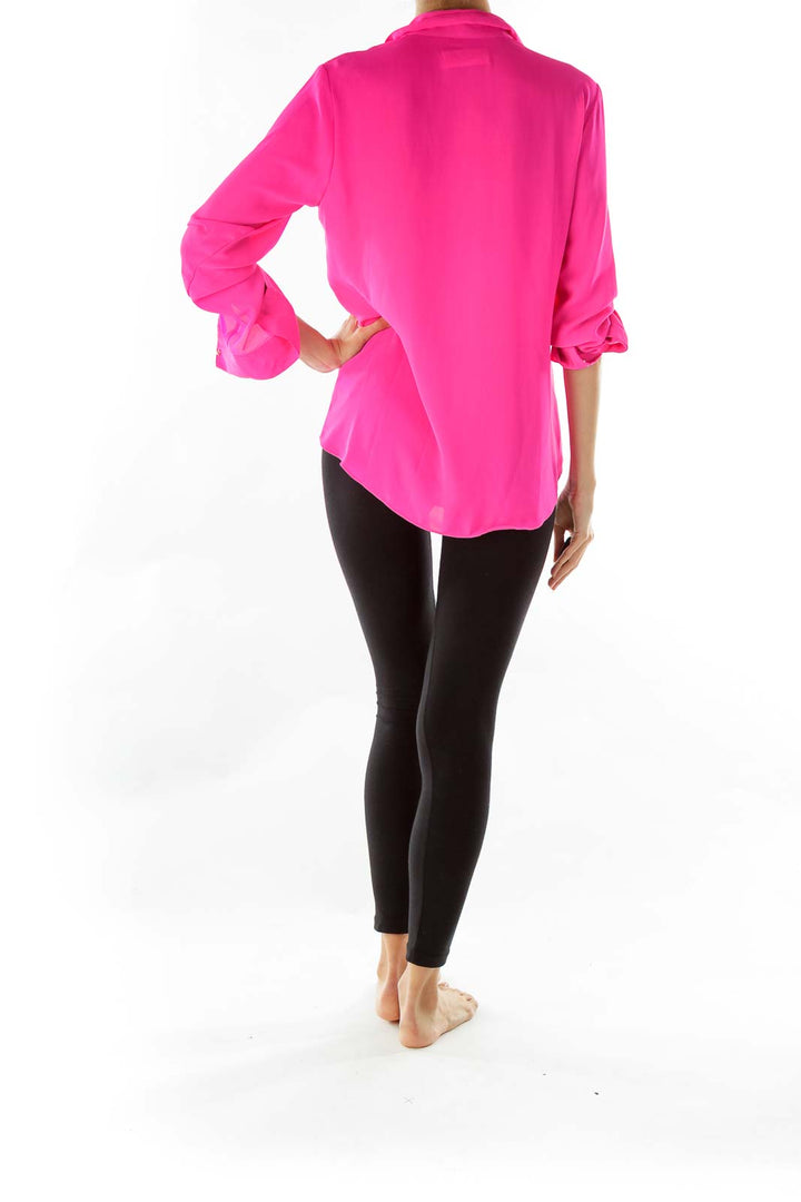 Pink Zippered Tunic