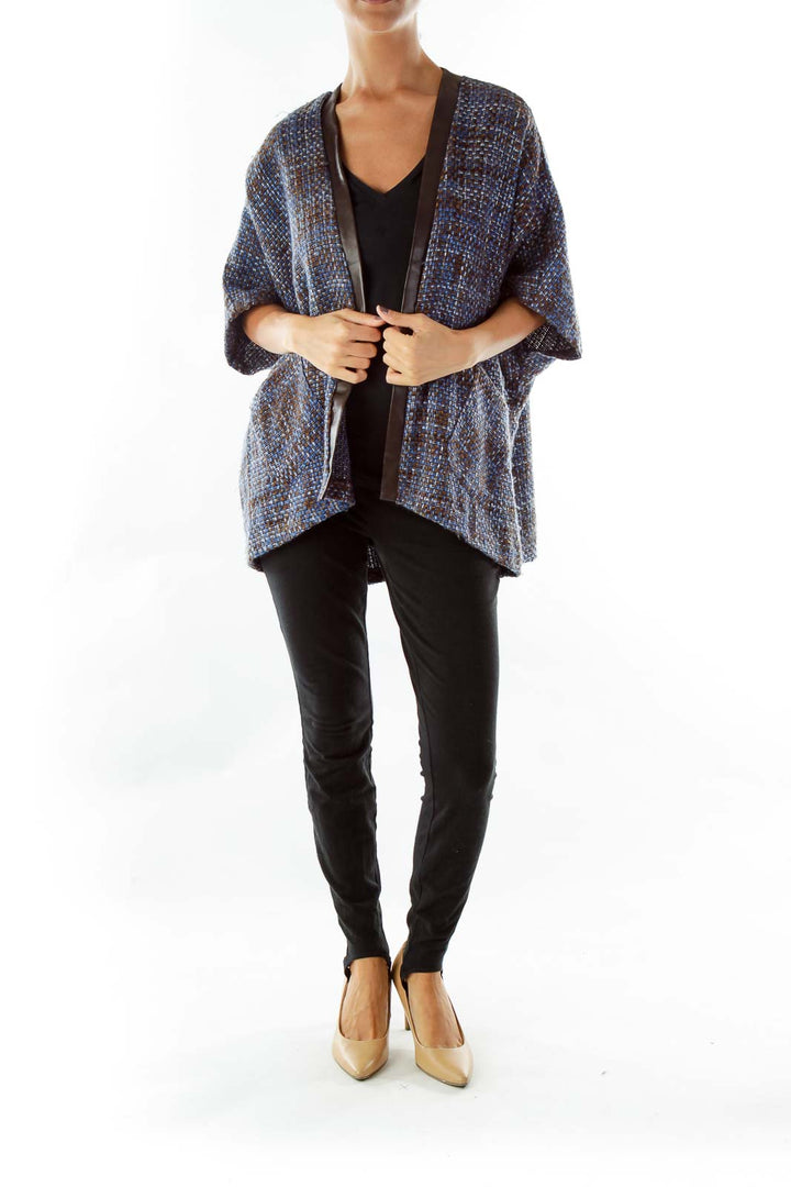 Blue Black Tweed Jacket