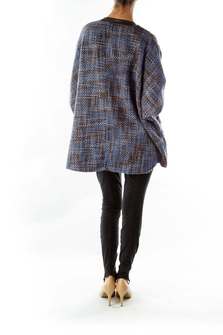 Blue Black Tweed Jacket