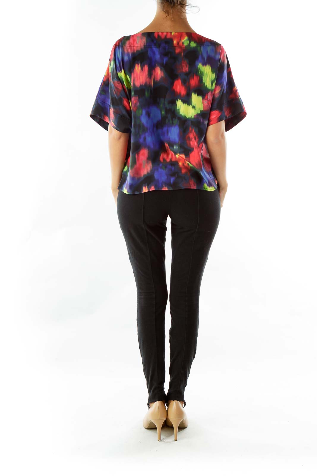 Multicolor Silk Blouse