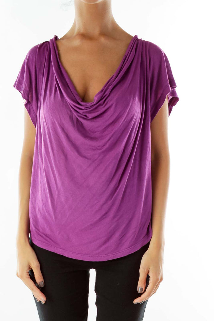 Purple Loose Top