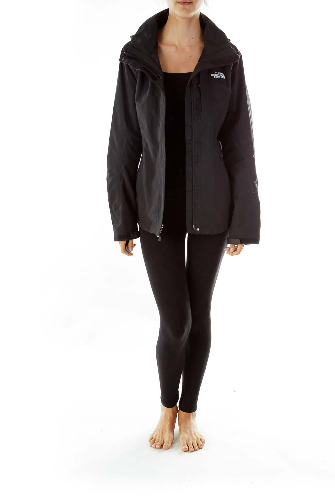 Black Hooded Parka