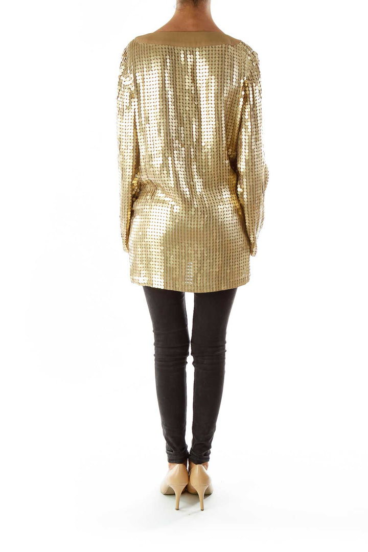 Gold Sequined Tunic