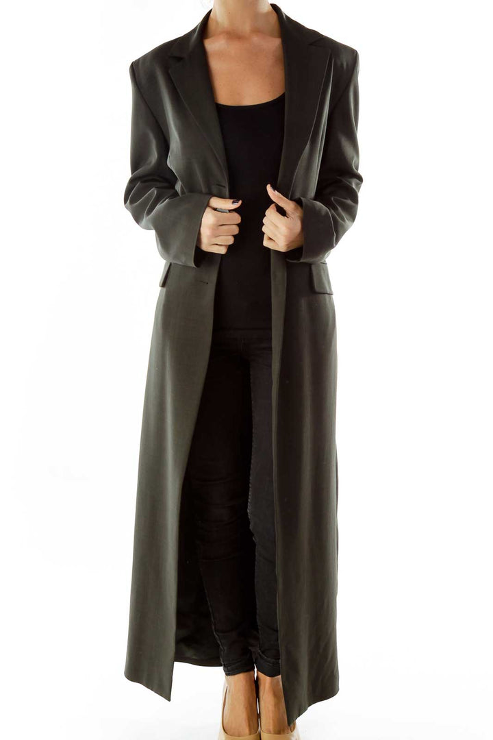 Black Maxi Blazer