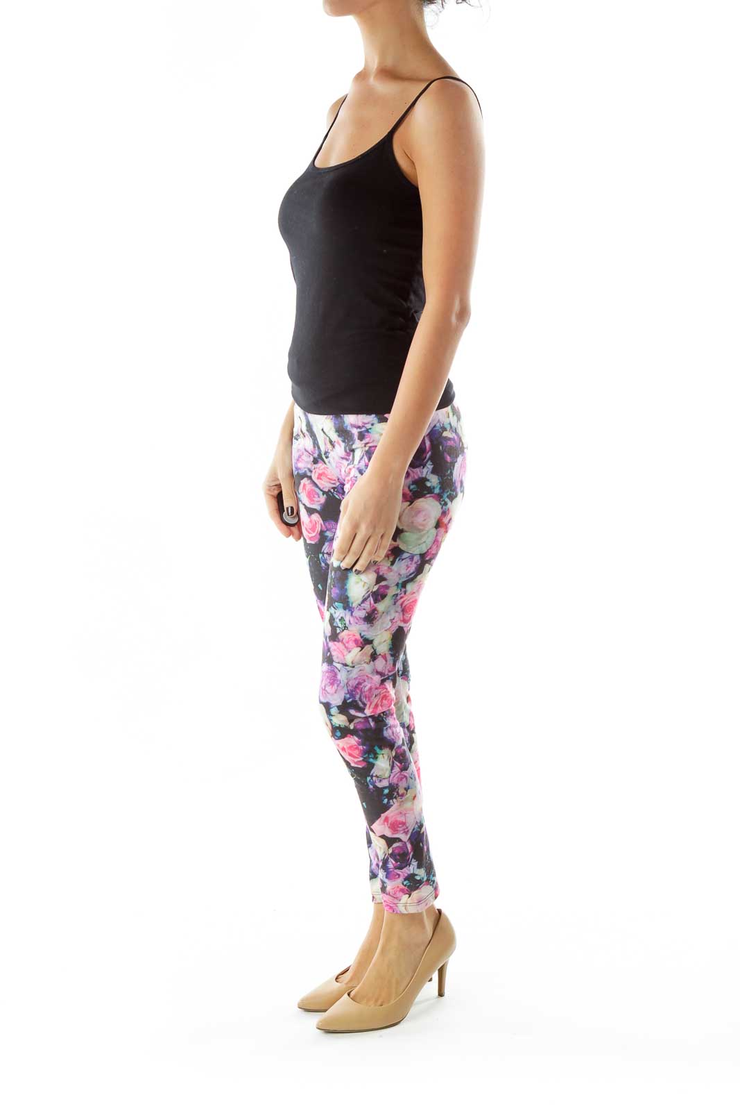 Multicolor Floral Leggings