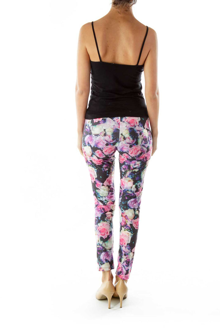 Multicolor Floral Leggings