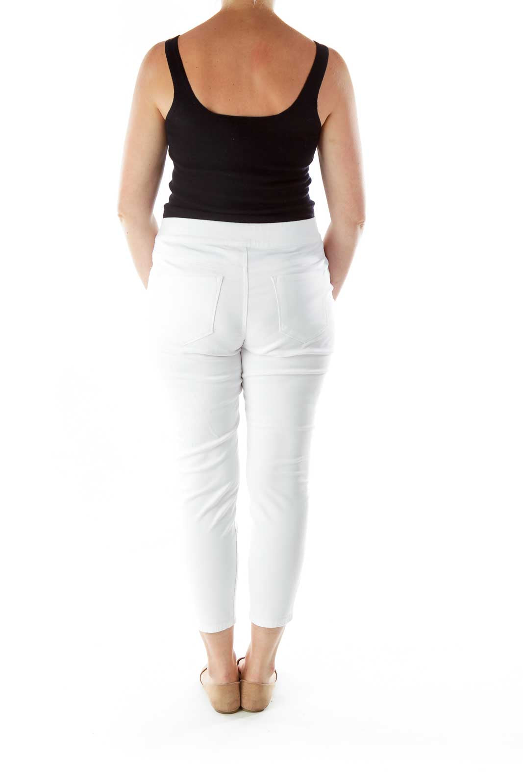 White Skinny Jegging