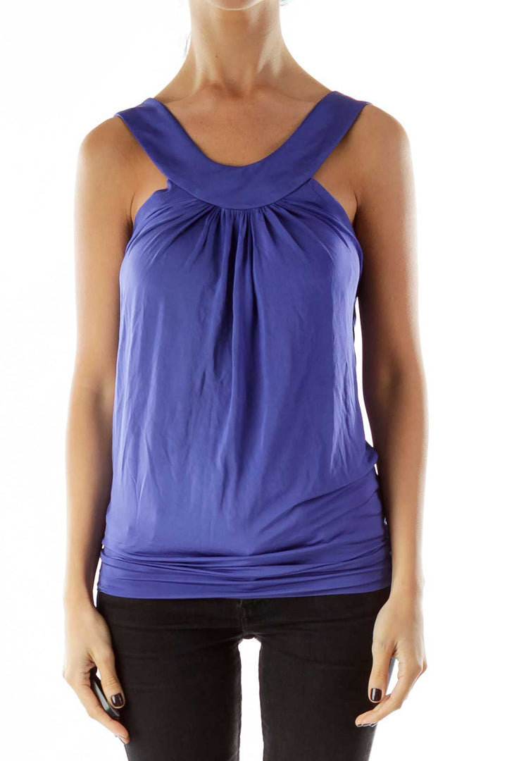 Purple Bandage Yoga Top