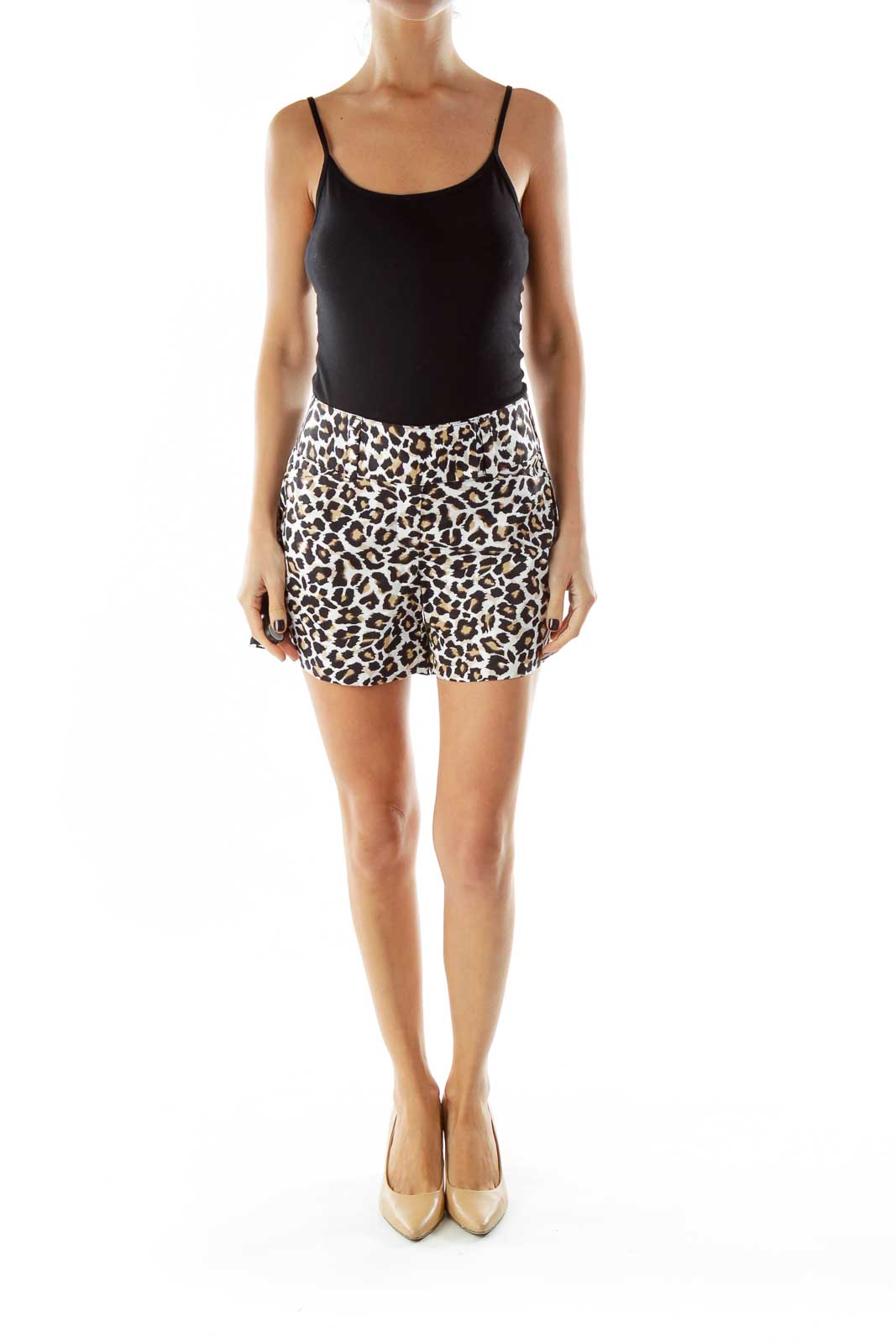 Cheetah Print Shorts