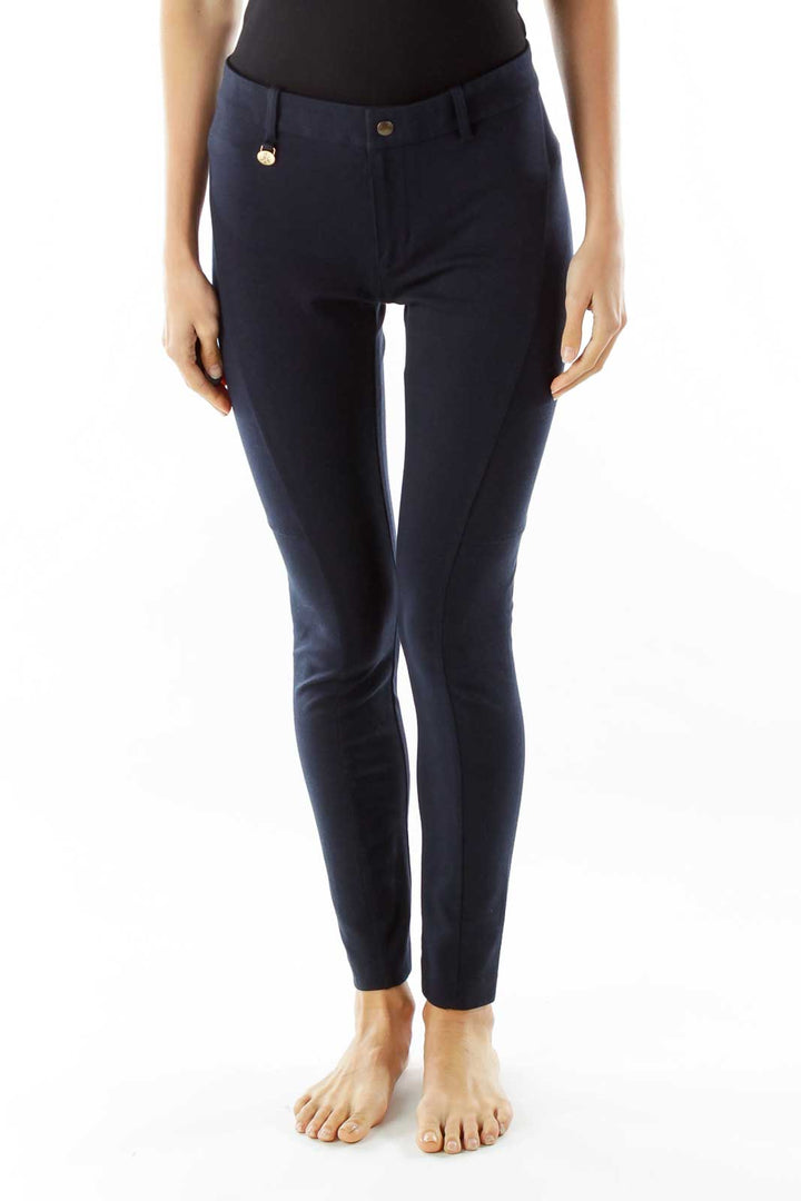 Navy Skinny Pants