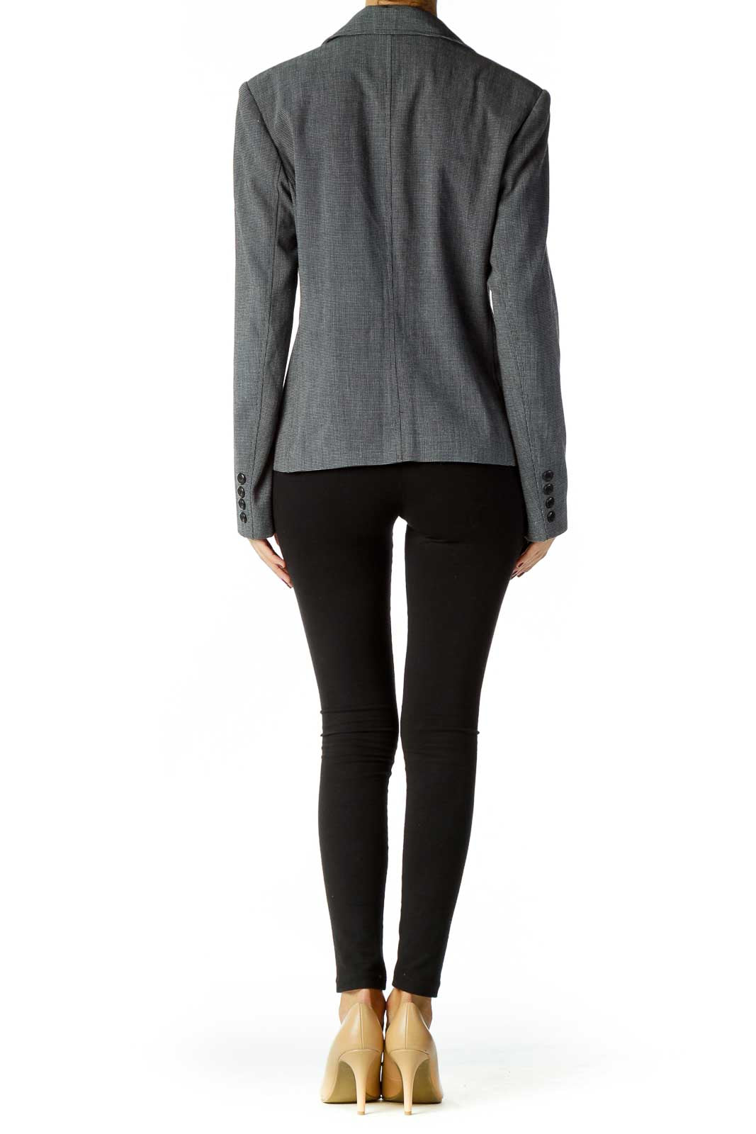 Black Gray Blazer