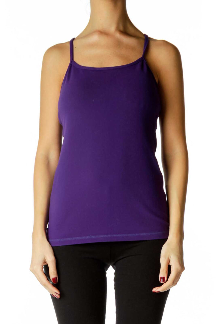 Purple Yoga Top