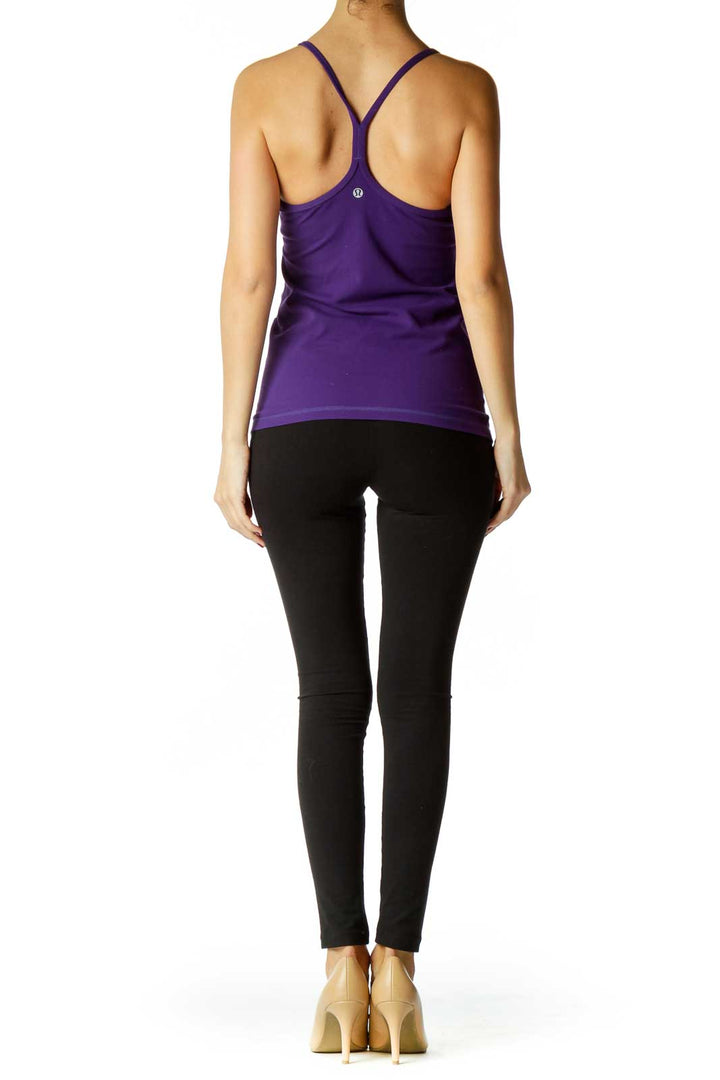 Purple Yoga Top