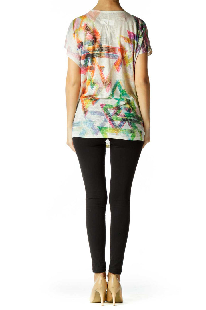 Multicolor Print T-Shirt