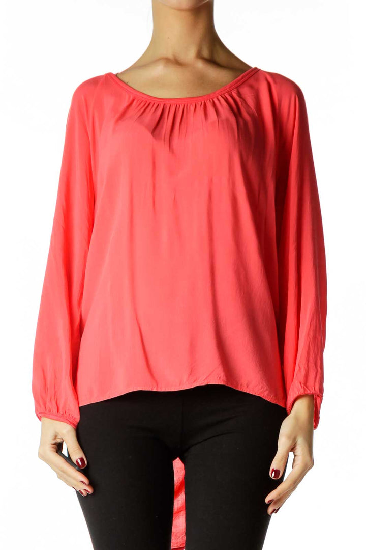 Coral Loose Blouse