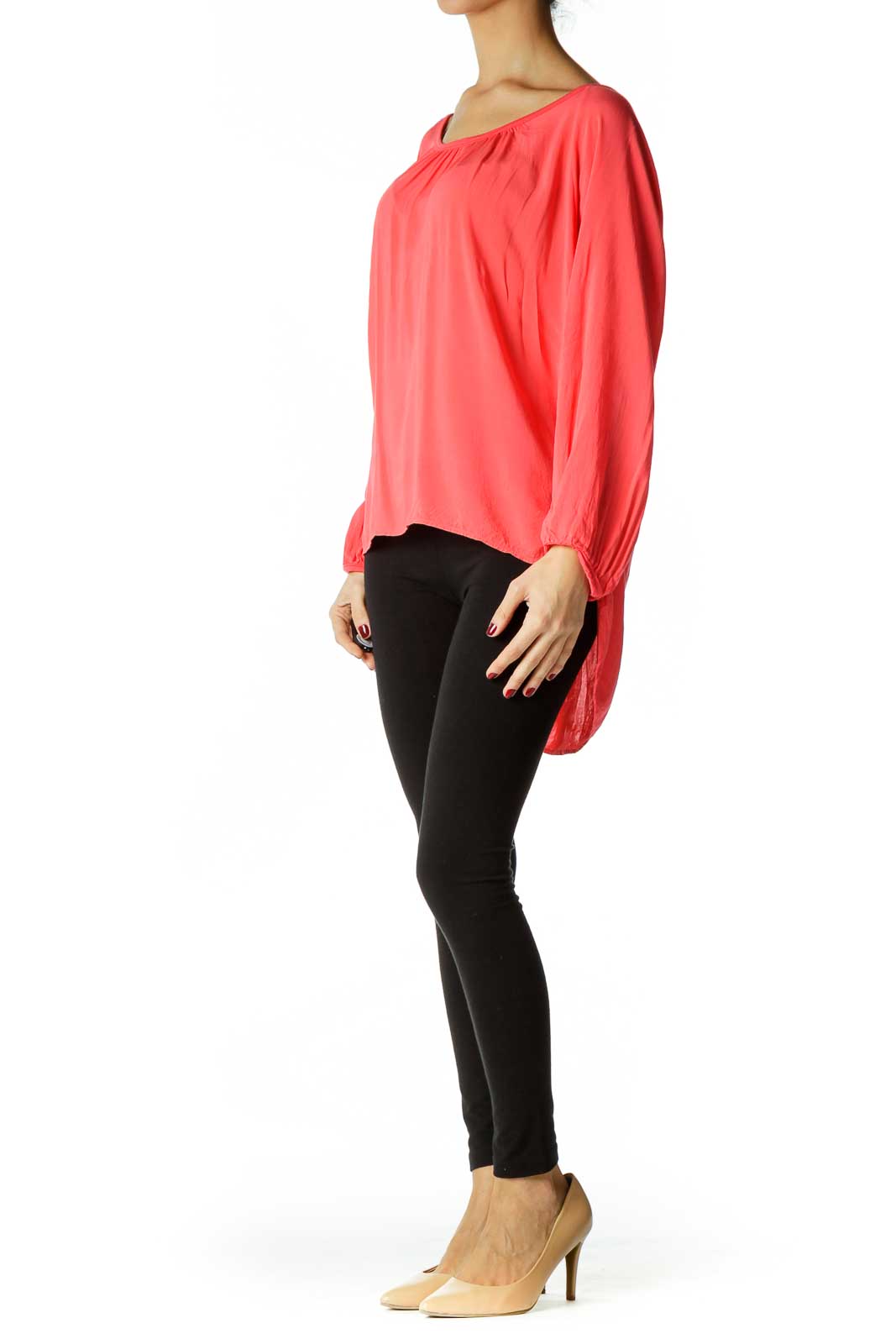 Coral Loose Blouse