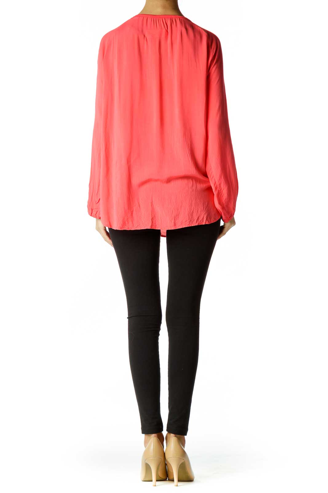 Coral Loose Blouse