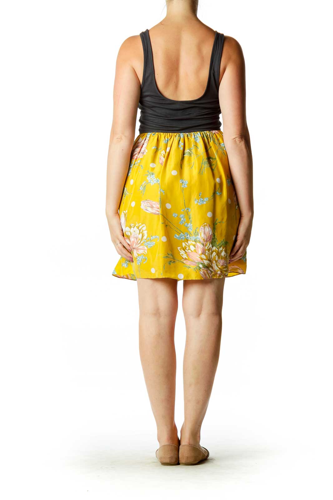 Yellow Flower Day Dress