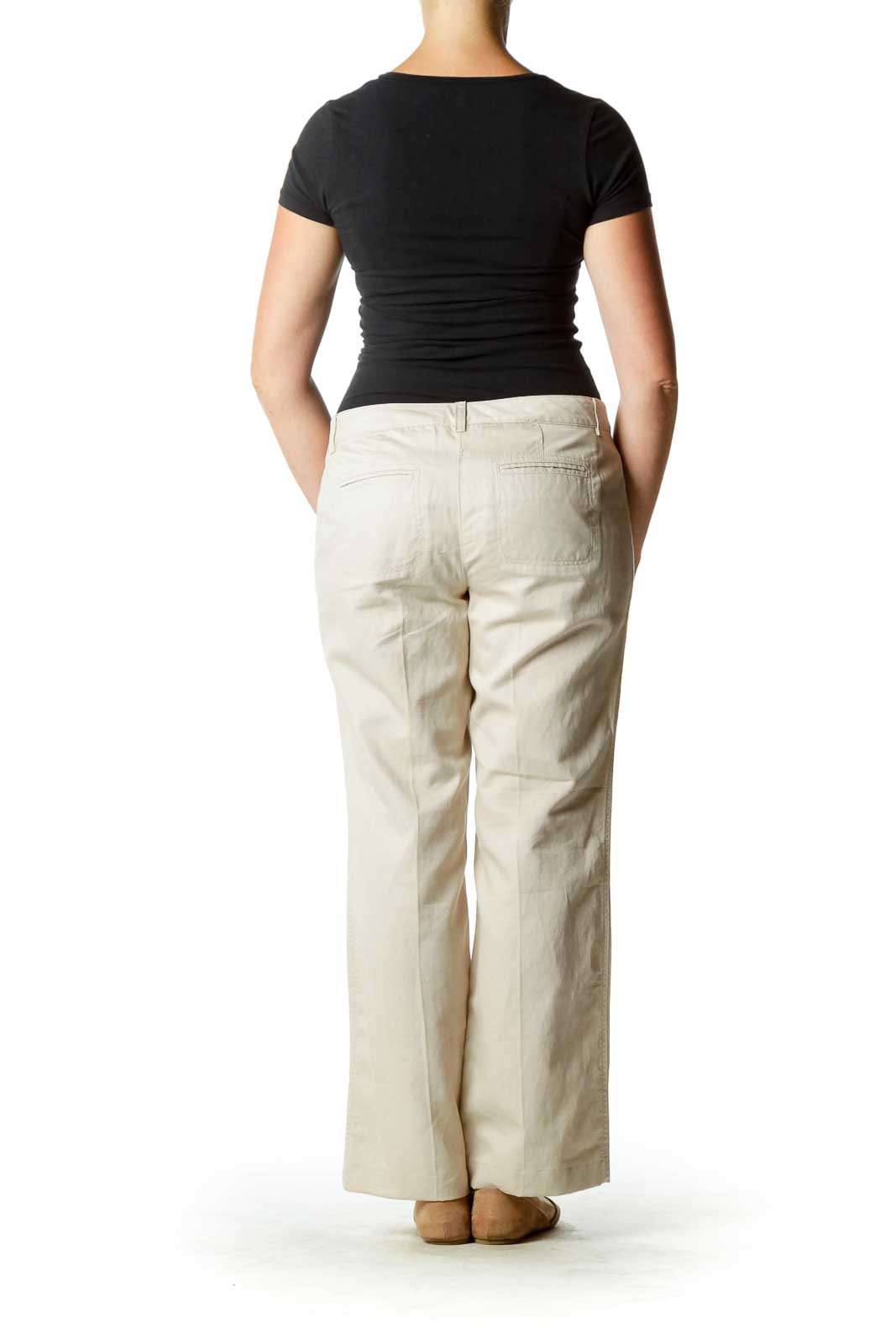 Beige Linen Slacks