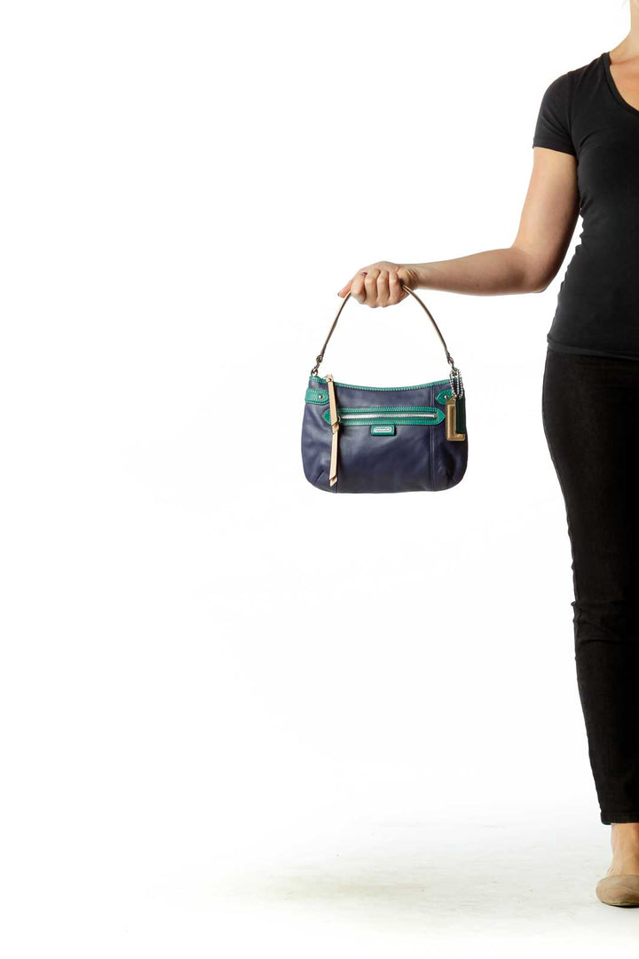 Blue Green Shoulder Bag