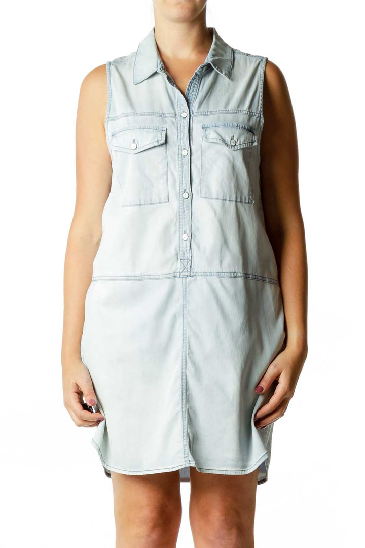 Blue Denim Day Dress