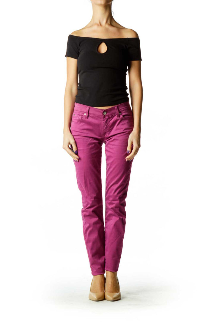 Purple Skinny Jeans