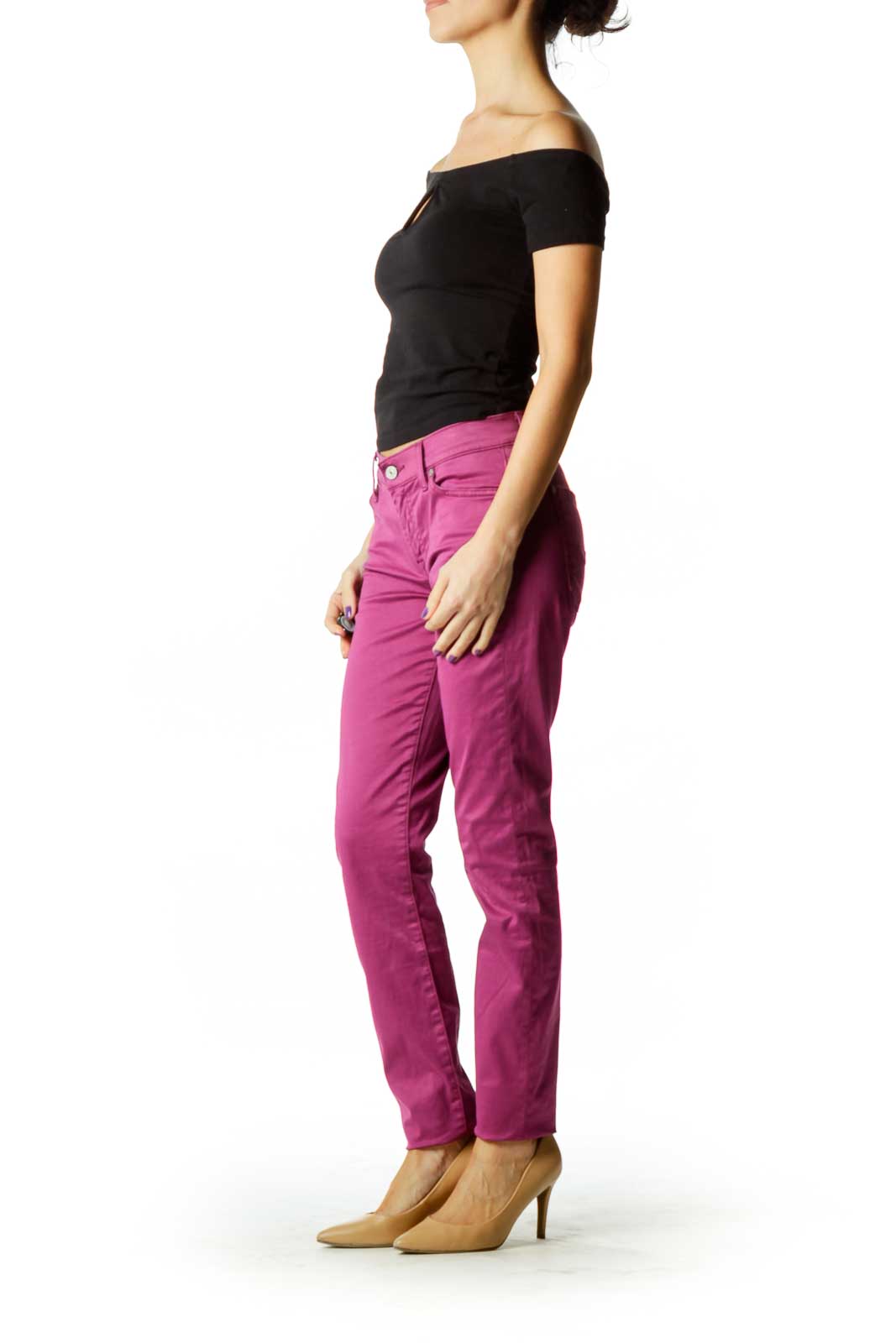 Purple Skinny Jeans