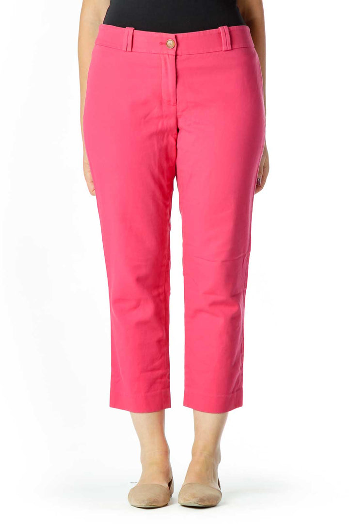 Pink Slim Pants