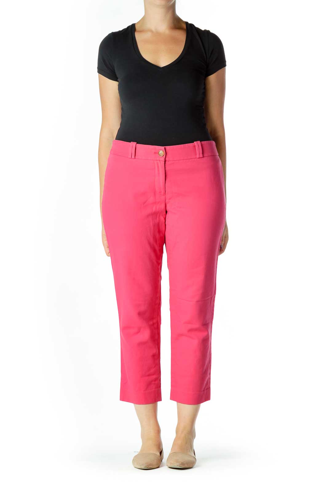 Pink Slim Pants