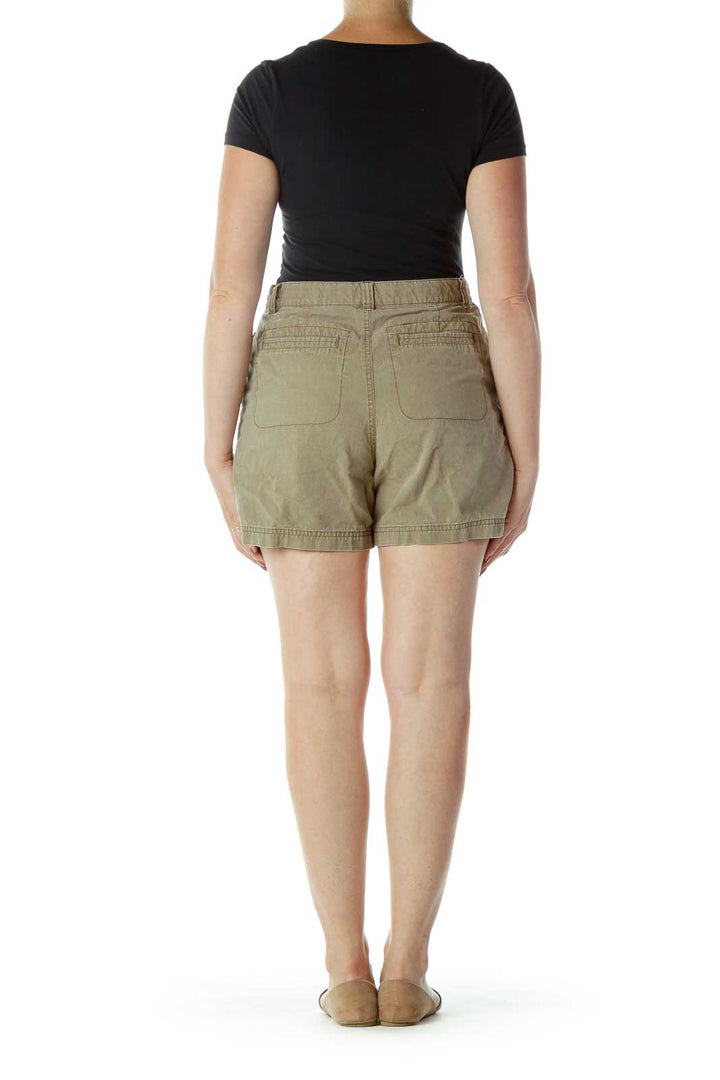 Brown Cargo Shorts