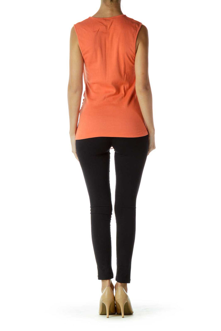 Orange Layered Tank Top