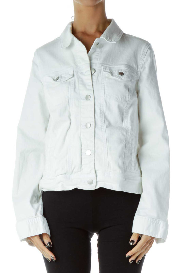 White Denim Jacket