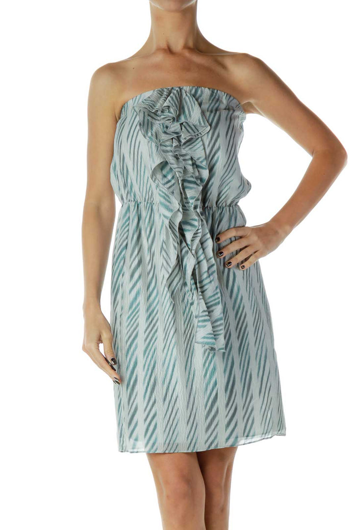 Gray Blue Day Dress