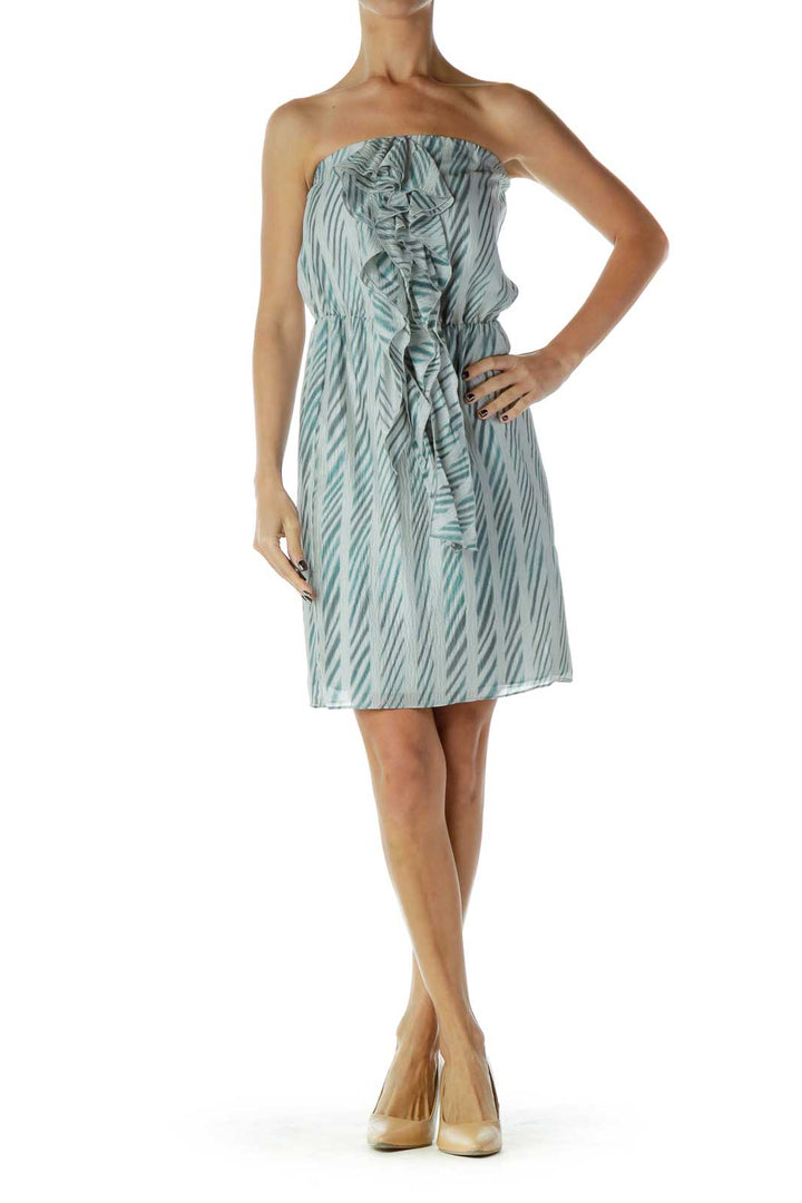 Gray Blue Day Dress