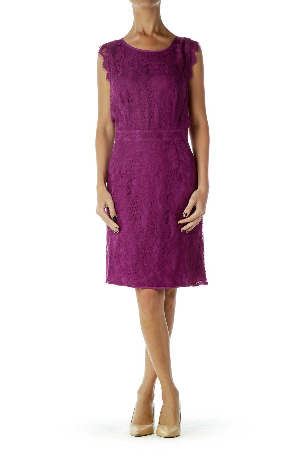 Purple Lace Dress