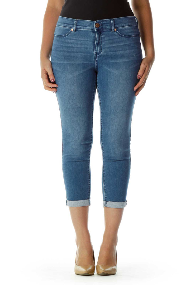 Blue Denim Skinny Jeans