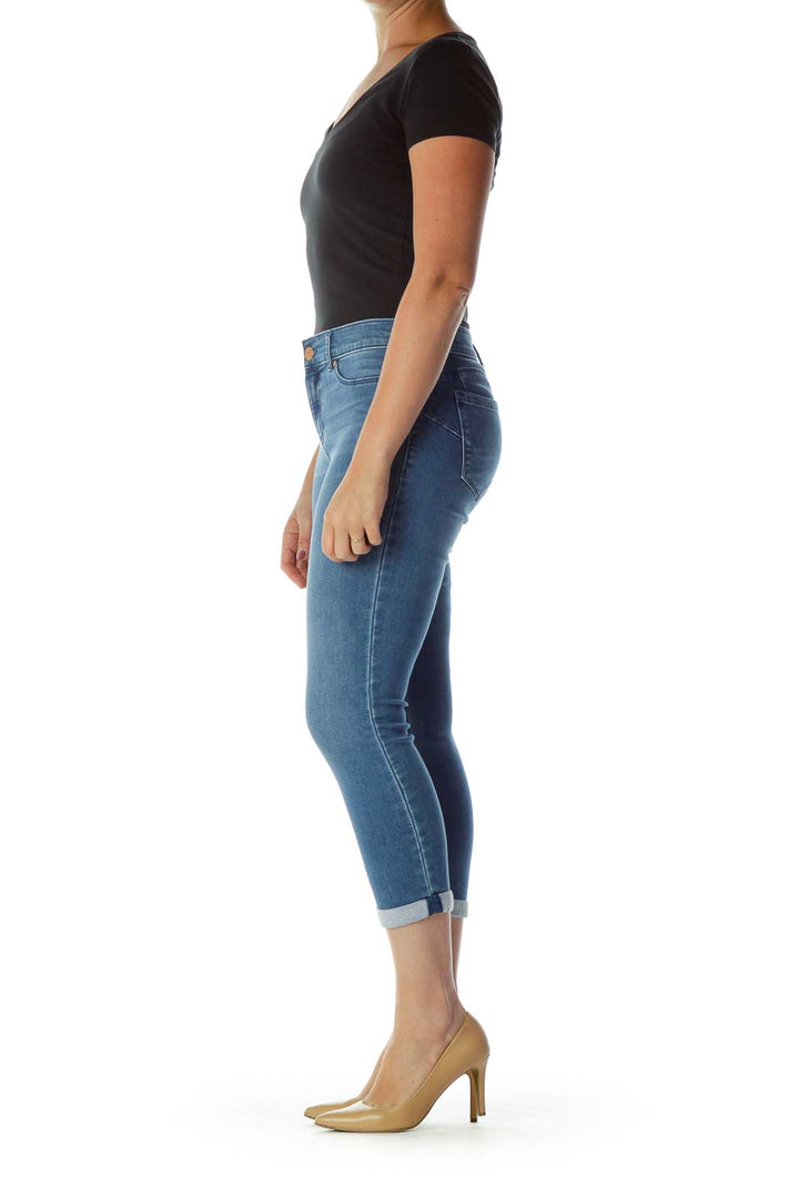 Blue Denim Skinny Jeans