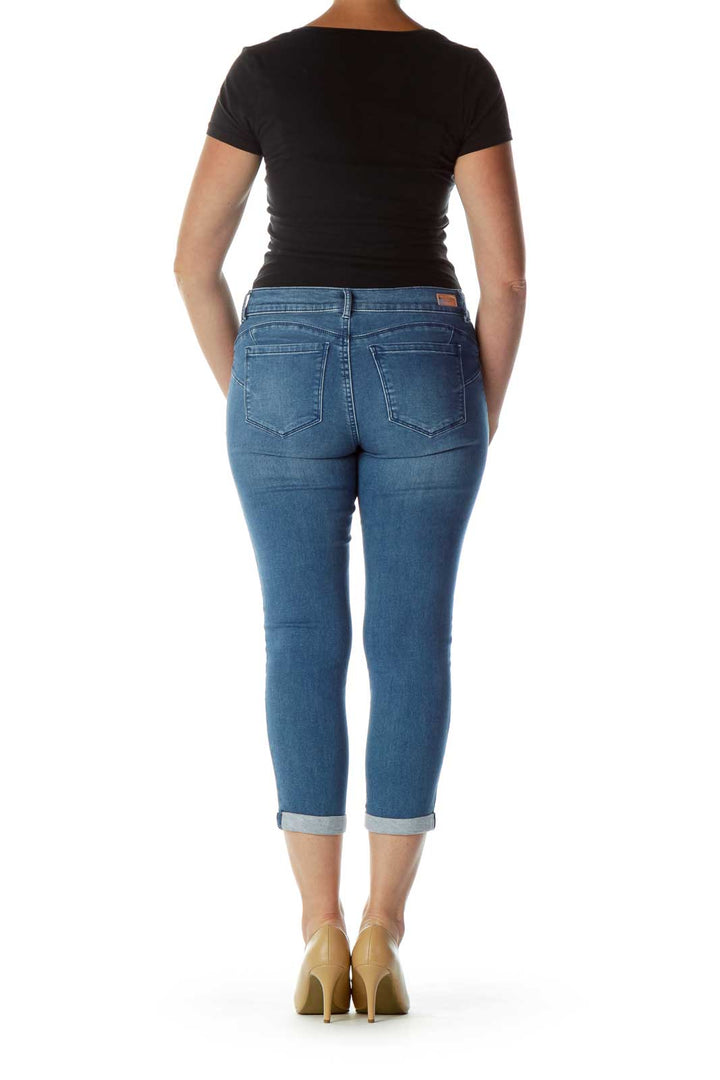 Blue Denim Skinny Jeans