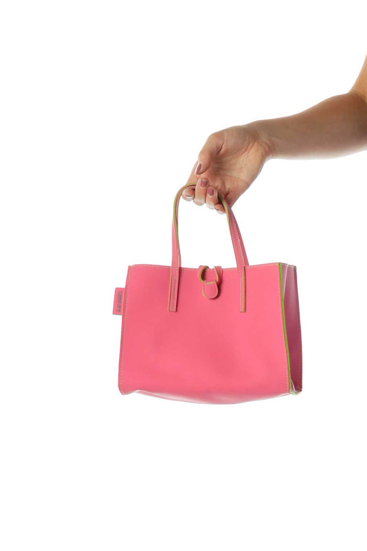 Pink Green Mini Tote