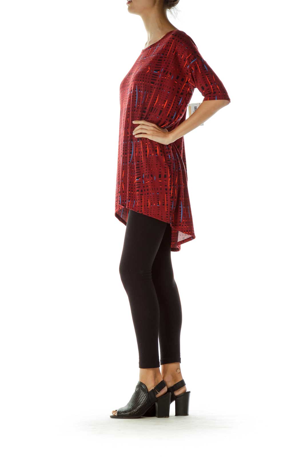 Red Printed Tunic