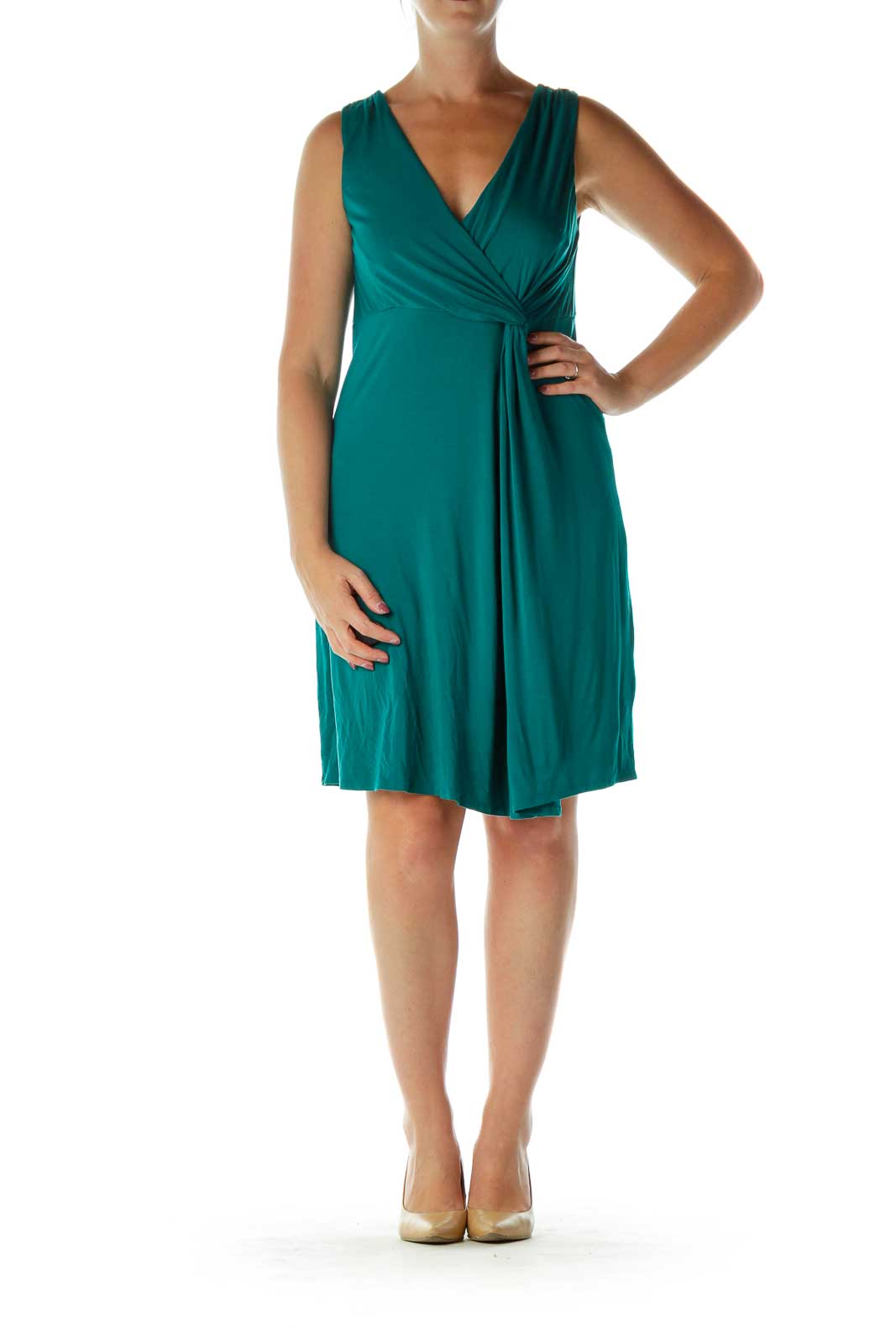 Teal Blue Day Dress