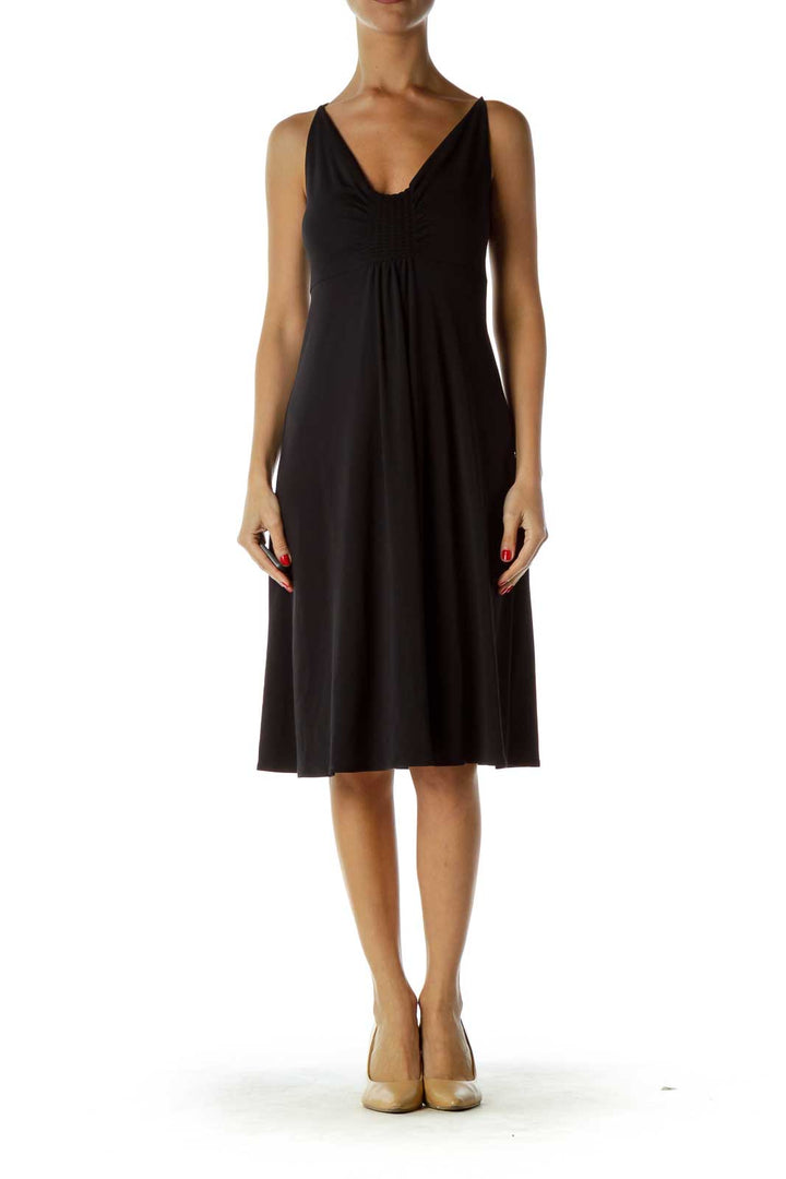 Black Halter Neck Dress