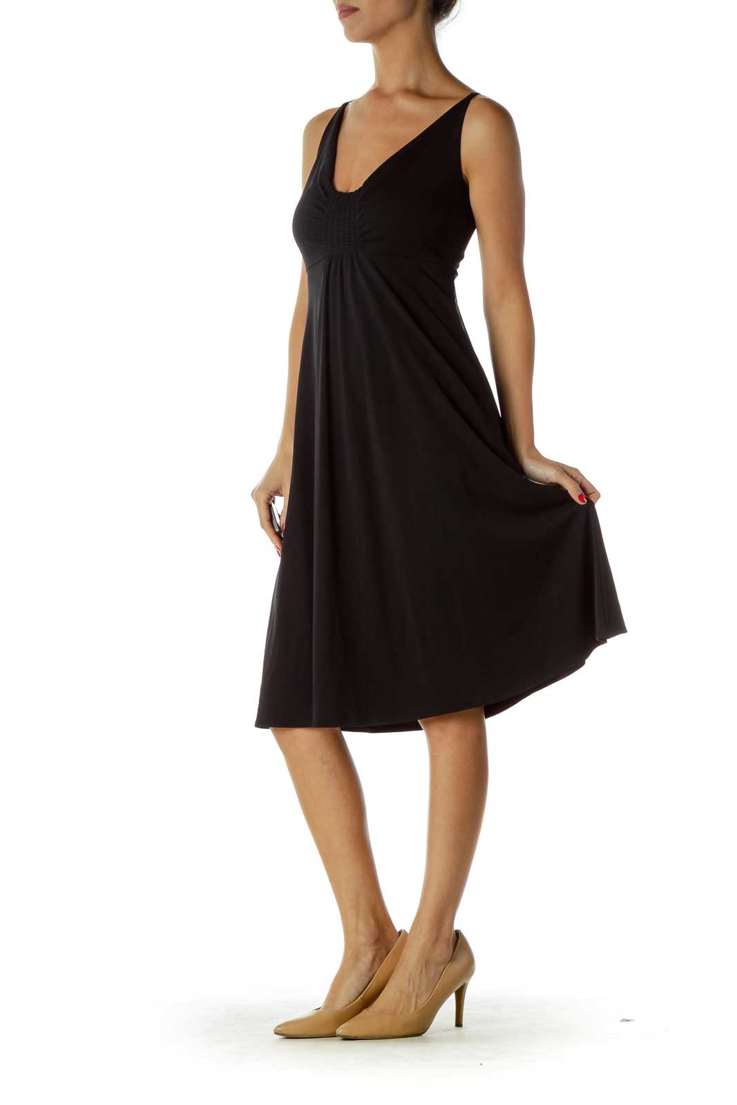 Black Halter Neck Dress