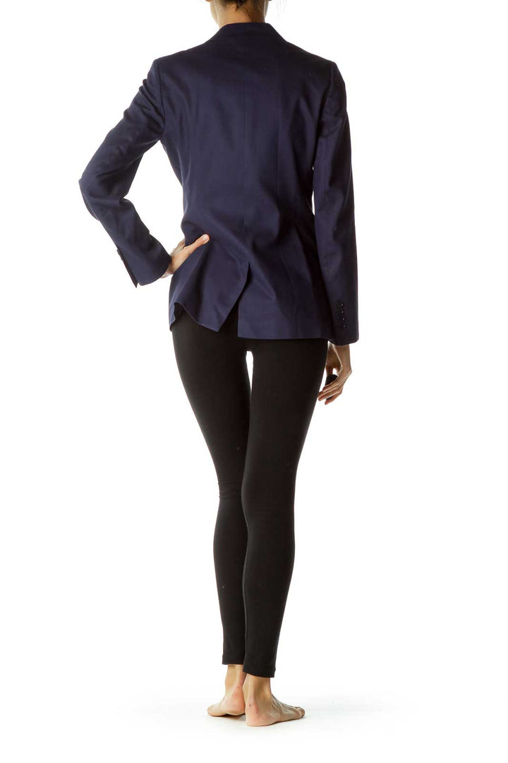 Navy Single Breast Blazer