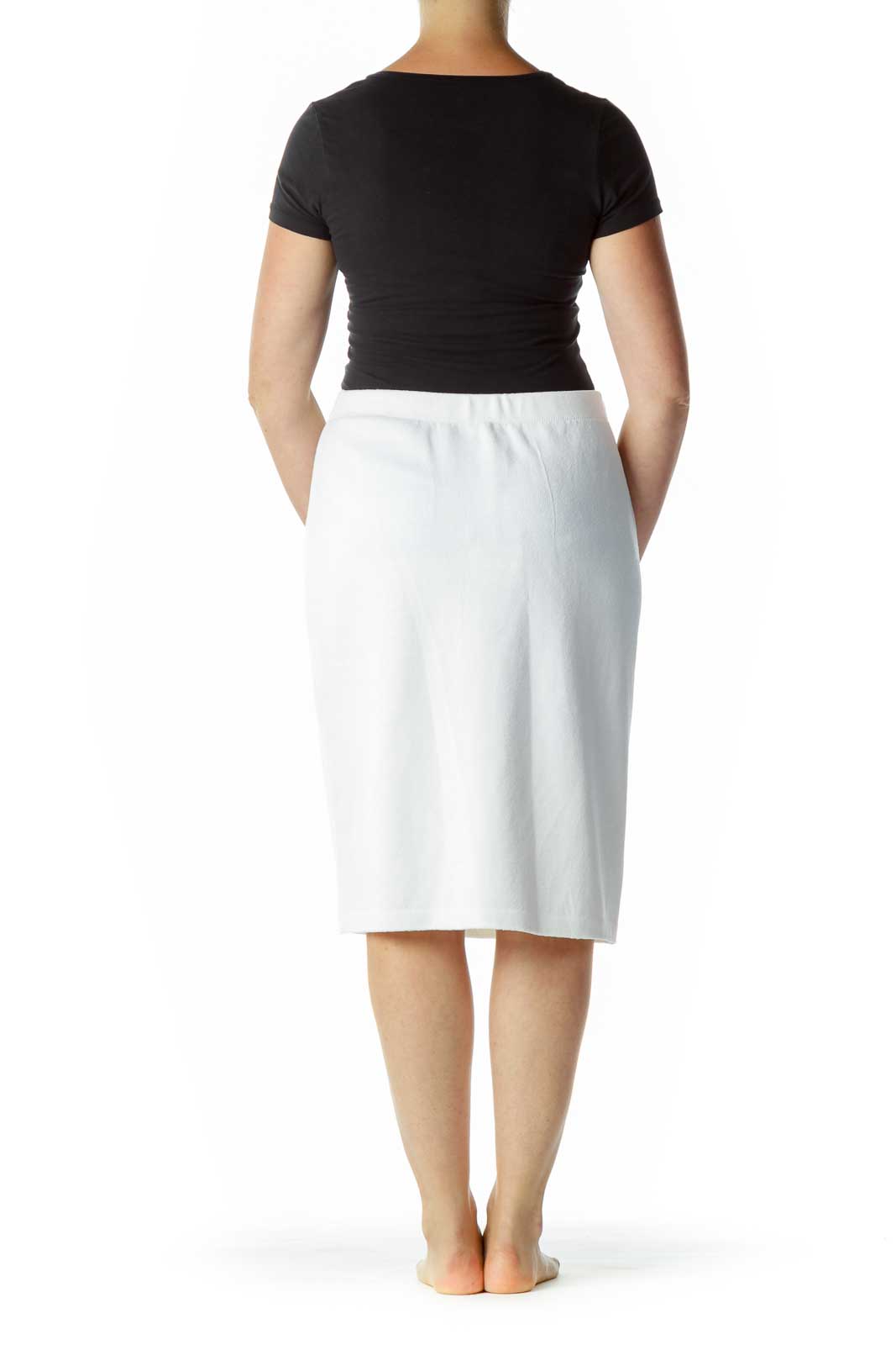 White A-Line Skirt