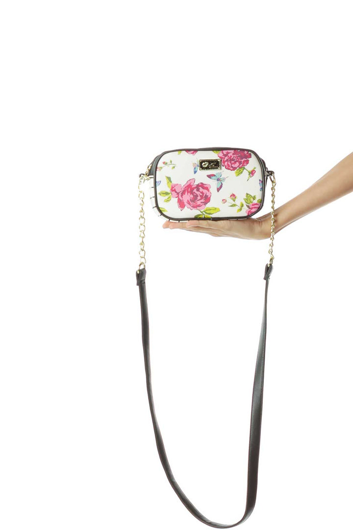 Multicolor Floral Print Cross Body Bag