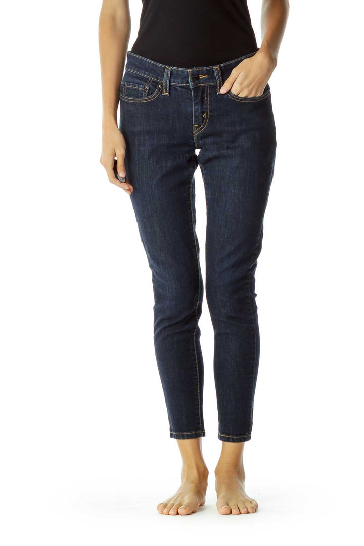 Dark Navy Skinny Jeans