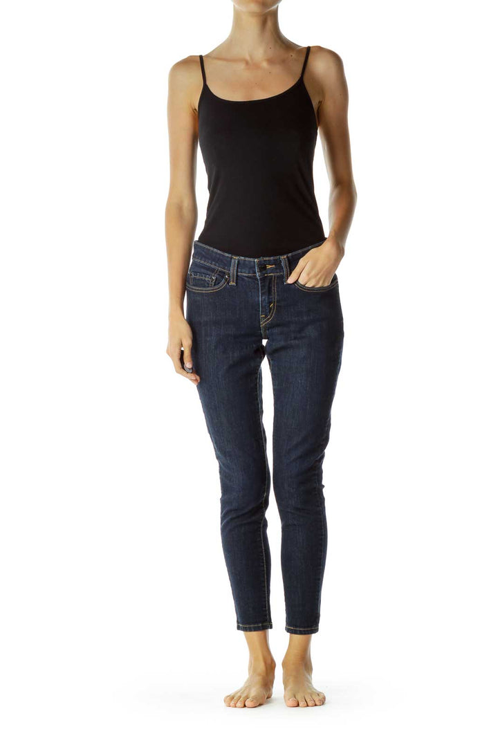 Dark Navy Skinny Jeans