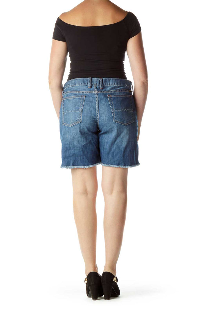 Blue Abbey Short Denim Shorts